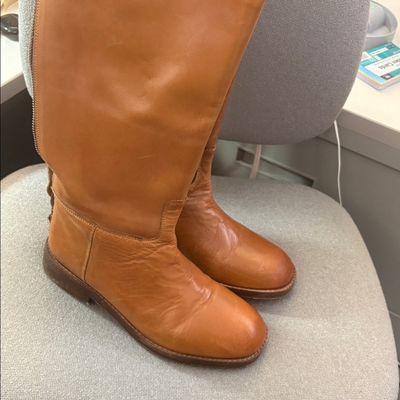 Free People Everly Equestrian Boots, NWOB, Size 39 (8.5), Saddle Brown - Picture 8 of 11